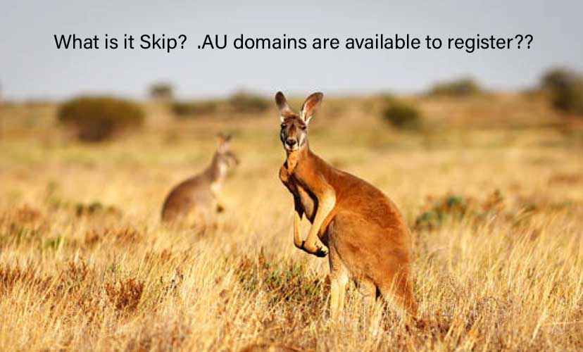 au australian domain name registration - hero image