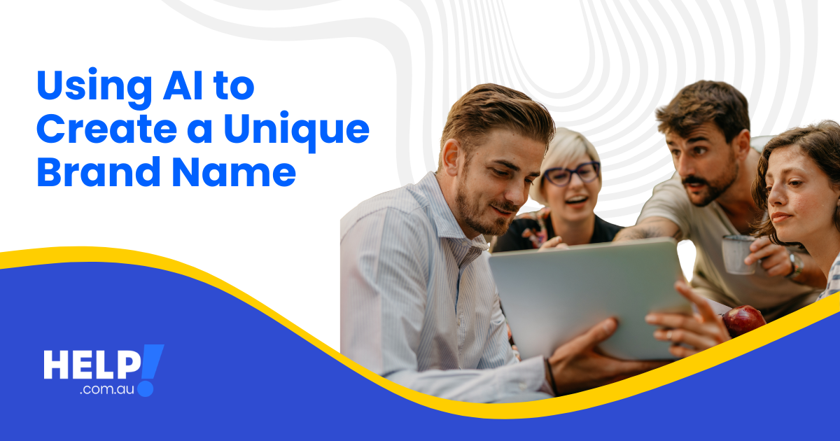Group of small business owners viewing AI generated Domain Names